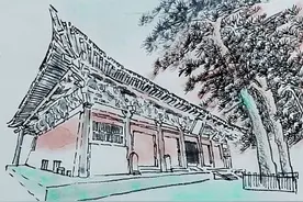 五台佛光寺东大殿图片