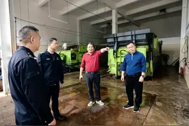 东莞大岭山城管开展春节前安全防范工作督导检查图片