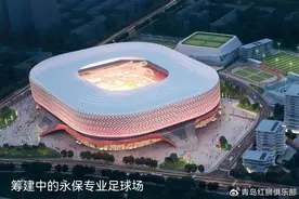 专业足球场处于筹建阶段 青岛红狮移师天泰体育场图片