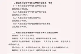 广东2025年春季高考最低分数线出炉，学考普通类比去年上涨5分图片