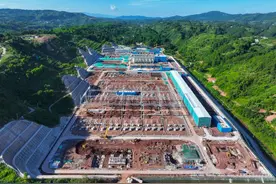高温下的坚守|渝北±800千伏换流站工程加紧建设图片