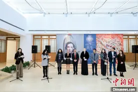 匈牙利女性艺术家联展在何香凝美术馆开幕图片