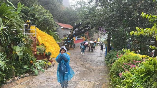 一座山岳景区的“接待曲线”，红叶柿岩：雨天晴天游客量差八倍