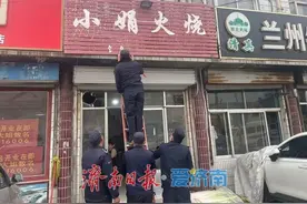 济阳城管加强户外广告管理 安全颜值双提升图片