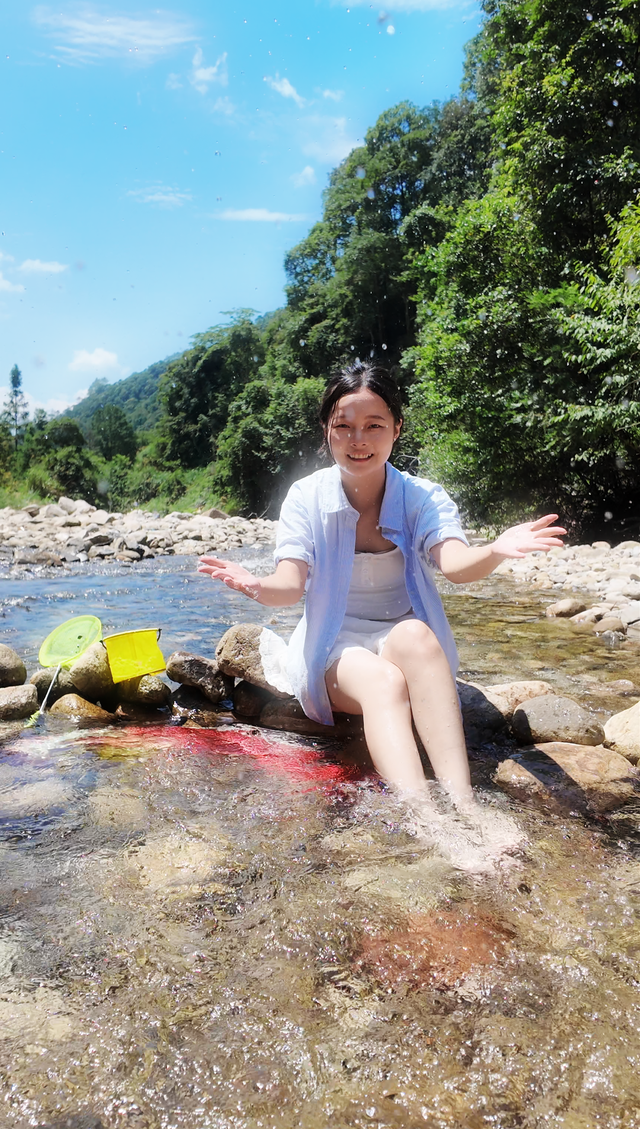 深山里的小九寨！来将乐感受18℃的夏天丨青山绿水是无价之宝