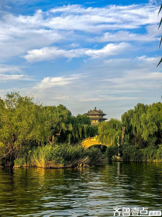 壹点号·秀山东|大明湖云霞盛景：多图看尽“天在湖中”的壮阔