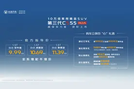 售价9.99万元起 长安第三代CS55PLUS共15项升级图片