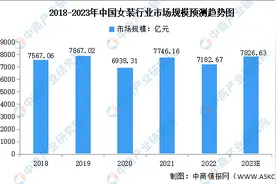 2023年中国女装行业市场规模预测分析图片