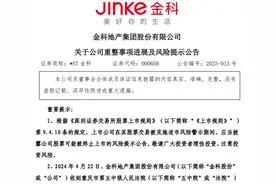 金科股份公布重整计划草案，预计2月18日召开第二次债权人会议图片