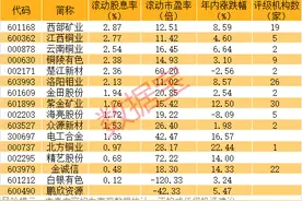 铜价中枢上行可期，这些股票业绩有望持续增长，西部矿业股息率高居行业第一图片
