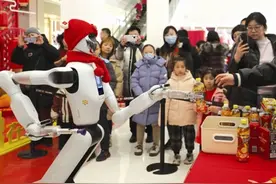 二手市场“人形机器人”日薪过万 转型机器人租赁业务商家：订单排到3月底图片