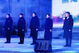黑龙江省第五届学生冬季运动会开幕图片