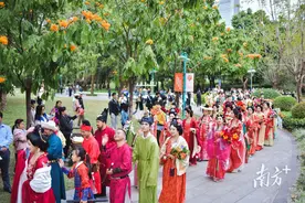 来赴一场“春日派对”！2025广州花朝节珠江公园开幕图片