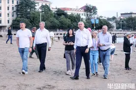 美食令人赞叹，海滨很浪漫！61名“上合”友人领略青岛山海魅力图片