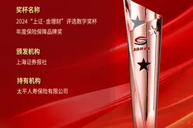 太平人寿荣获2024“金理财”年度保险保障品牌、 年度保险服务两项大奖图片