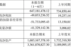 深圳新星：2023年上半年亏损4903.32万元图片