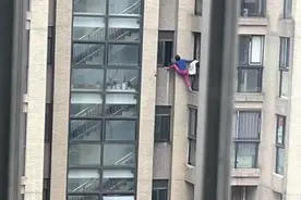“硬核”奶奶！66岁老人忘带钥匙，在14楼翻窗回家图片