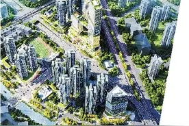 广州新中轴将贯通6公里中央绿轴图片