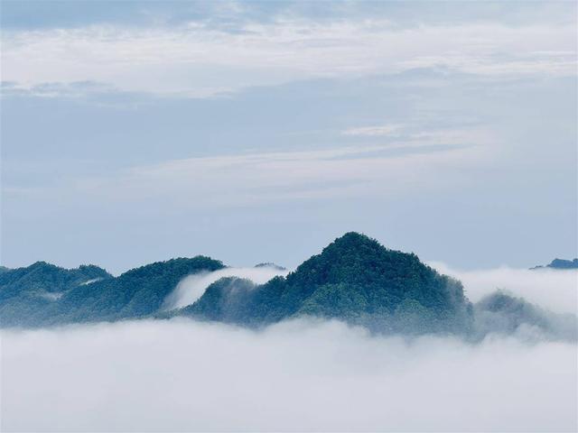 仙境在人间！尧治河村现梦幻云海