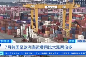 韩国至欧洲海运费同比大涨两倍多！出口企业面临巨大挑战→图片