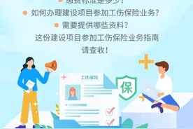 建设项目如何参加工伤保险？这份指南请查收！图片