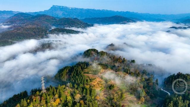 云雾为墨 这里的山色自带“滤镜”