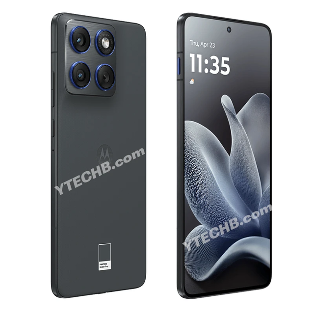 摩托罗拉 Edge 70（moto X70 Air）手机渲染图曝光：直屏方案
