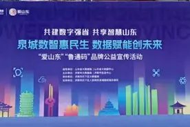 泉城数智惠民生 数据赋能创未来 “爱山东”“鲁通码”省市联合品牌公益宣传活动举行图片