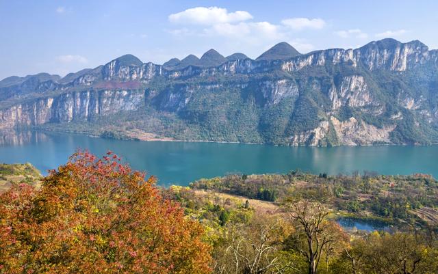 天眼影像｜黔西：乌江上游 冬景如画