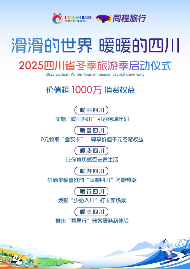 2025四川冬季旅游季启动，OTA平台千万级惠游四川活动上线