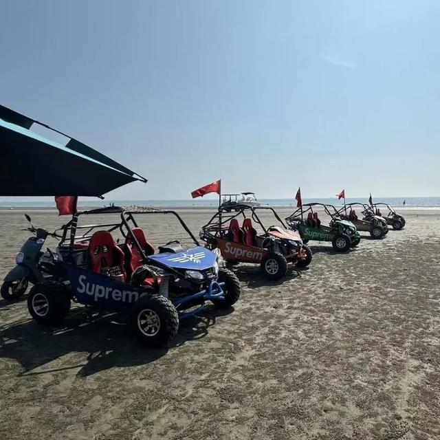 “暖冬遇见防城港”白浪滩景区沙滩车免费趣味体验活动为马拉松奔跑点燃激情！！！