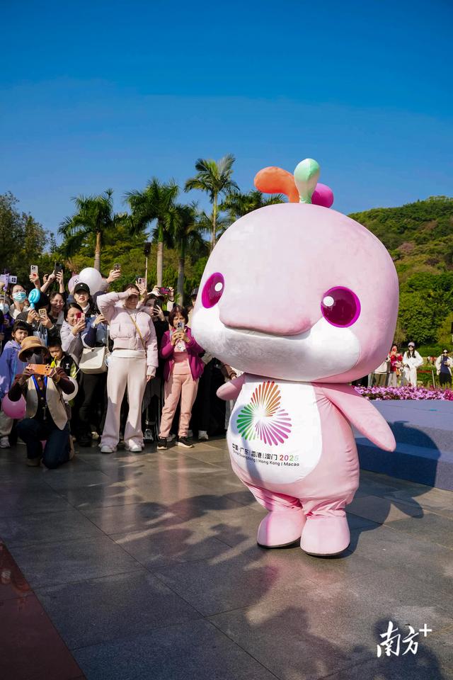 吉祥物变身城市文化IP！湾区顶流“大湾鸡”巡游广州迎新年