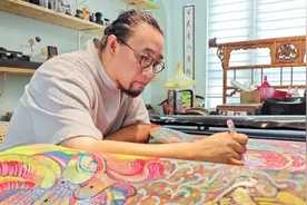 国风·追风者｜创作农民画，创办古琴社，金山青年设计师玩转国风跨界图片