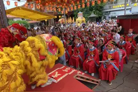 厦港发祥地朝宗宫举办“七娘妈生做十六岁”成人礼图片