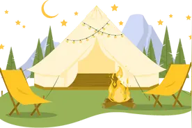 春暖花开季 露营正当时④ | 大坝星空房车露营地、十八月潭自驾房车营地推荐图片