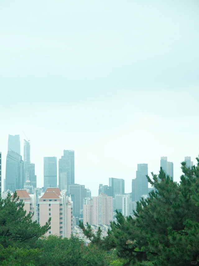 烟雨市北~不必赴江南，雨落此间即诗意