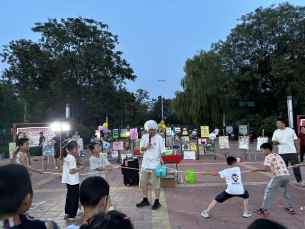 宝丰县开展“夏日奇趣夜”科普活动