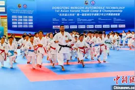 首届亚洲空手道青少年公开赛暨训练营在武汉举行图片