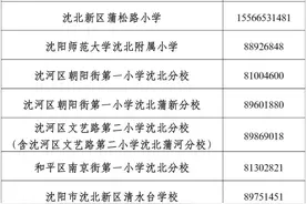 2025年沈北新区小学新生入学普查须知图片