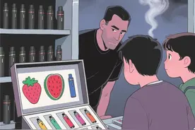 果味电子烟交易暗涌图片