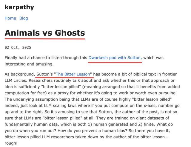 Karpathy 2025年AI终极觉醒：我们还没发挥出LLM潜力的10%