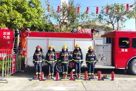 绷紧“安全弦”，平安过春节！广州消防持续开展安全检查图片