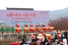 福建邵武：大埠岗樱花绽放 镇区改造焕新颜图片