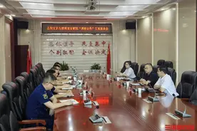 共育高素质专业人才，湖南安全职院开展“访企拓岗”行动图片