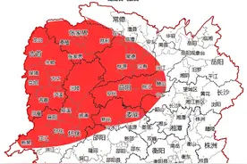 刚刚，湖南再发暴雨红色预警！这些地方雨势猛烈图片