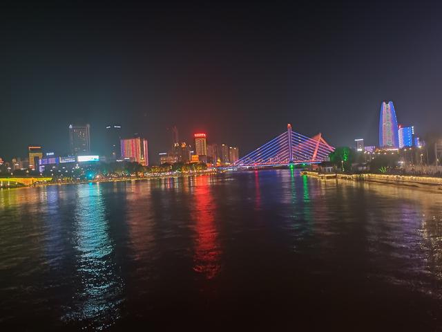 晚潮｜三江口上赏夜景