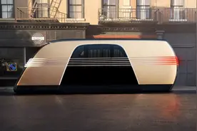 马斯克揭秘新型无人驾驶厢式货车Robovan，可容纳20人图片