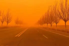 内蒙古多地出现沙尘暴天气图片