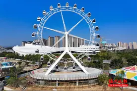 地铁直达！福州这座摩天轮即将开放！图片