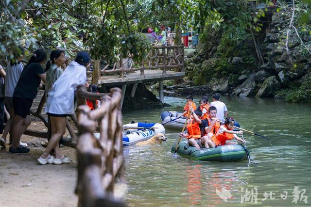 咸宁观察  |  野生溪流变网红景点  咸宁溯溪戏水火出圈